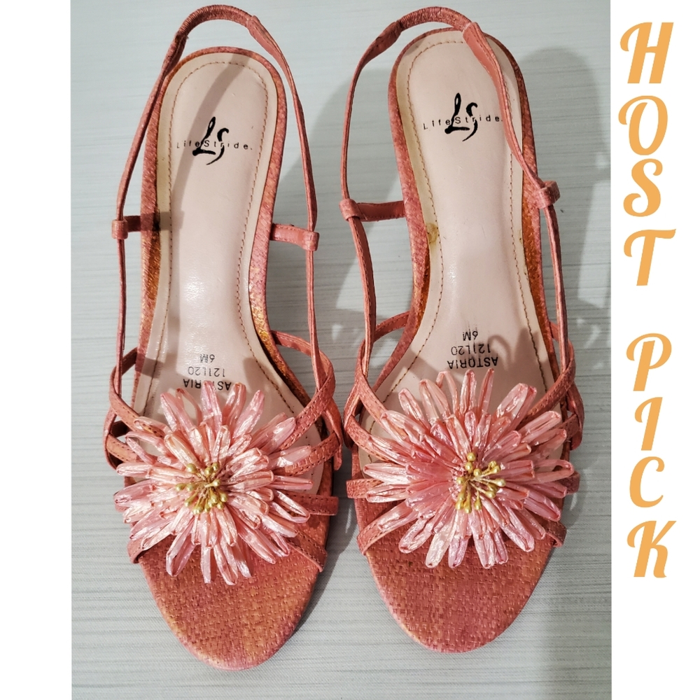 ❗️Last Price❗️Life Stride Women's Peach or Orange shoes Size 6M - Picture 9 of 9